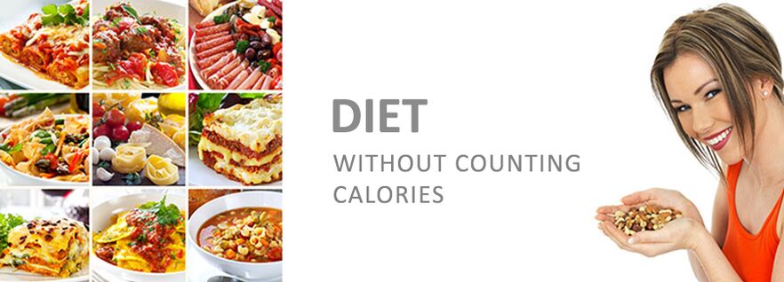 options for dishes for a diet without a calorie account